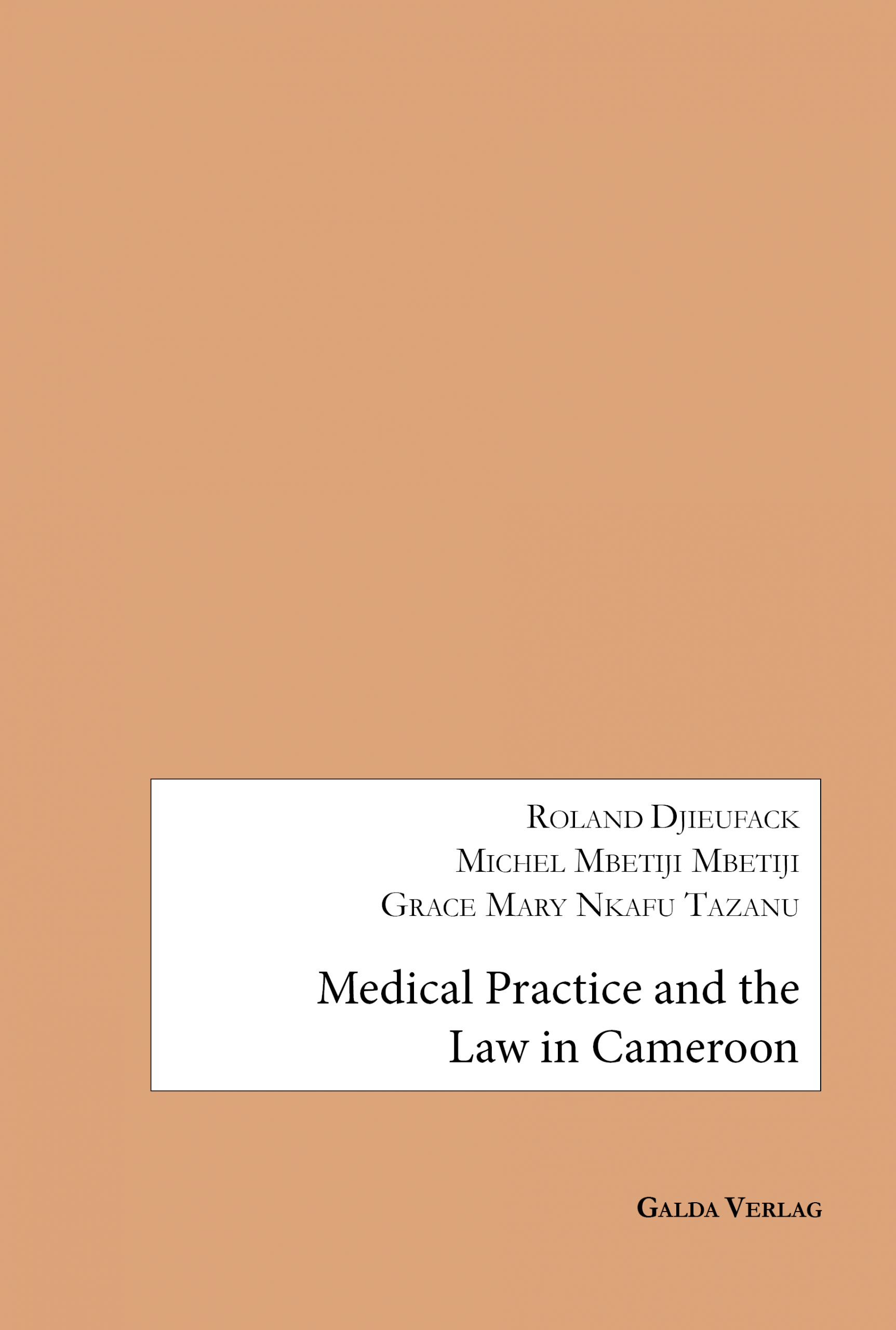Medical Practice and the Law in Cameroon - PDF