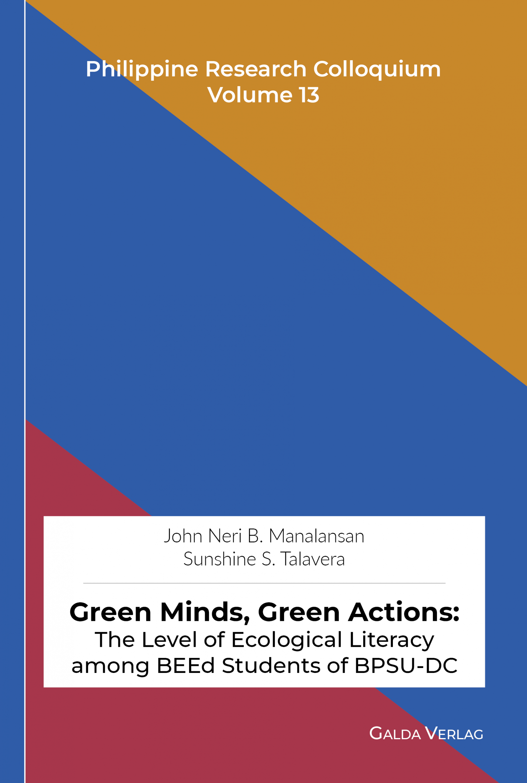 Green Minds, Green Actions: The Level of Ecological Literacy among BEEd Students of BPSU-DC - PDF